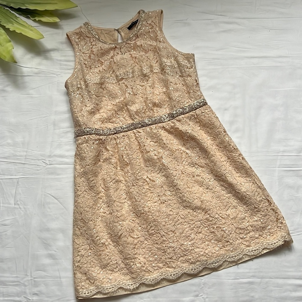 LUNA Sleeveless Sequin Dress